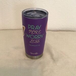 Inspirational Purple Tumbler